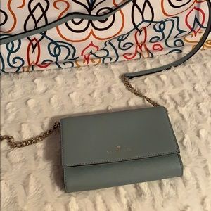Kate Spade Blue Clutch Crossbody Purse